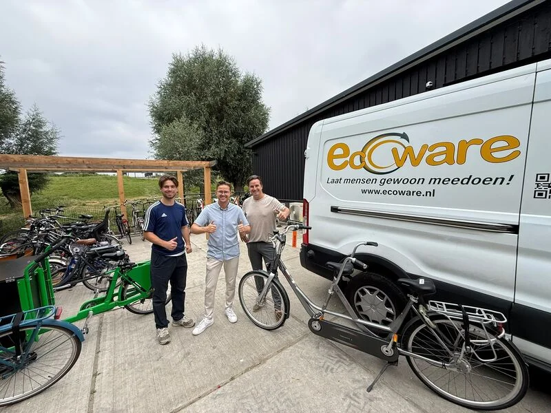 Fietsen voor De Jethro Camping