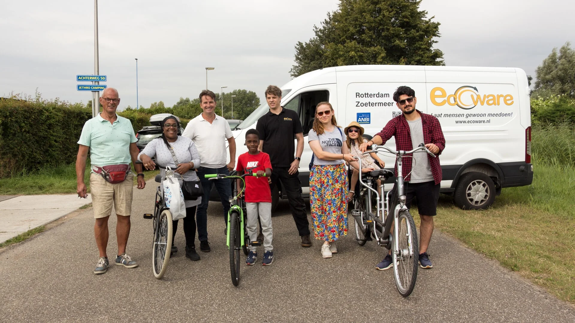 Stichting EcoWare steunt de Jethro camping